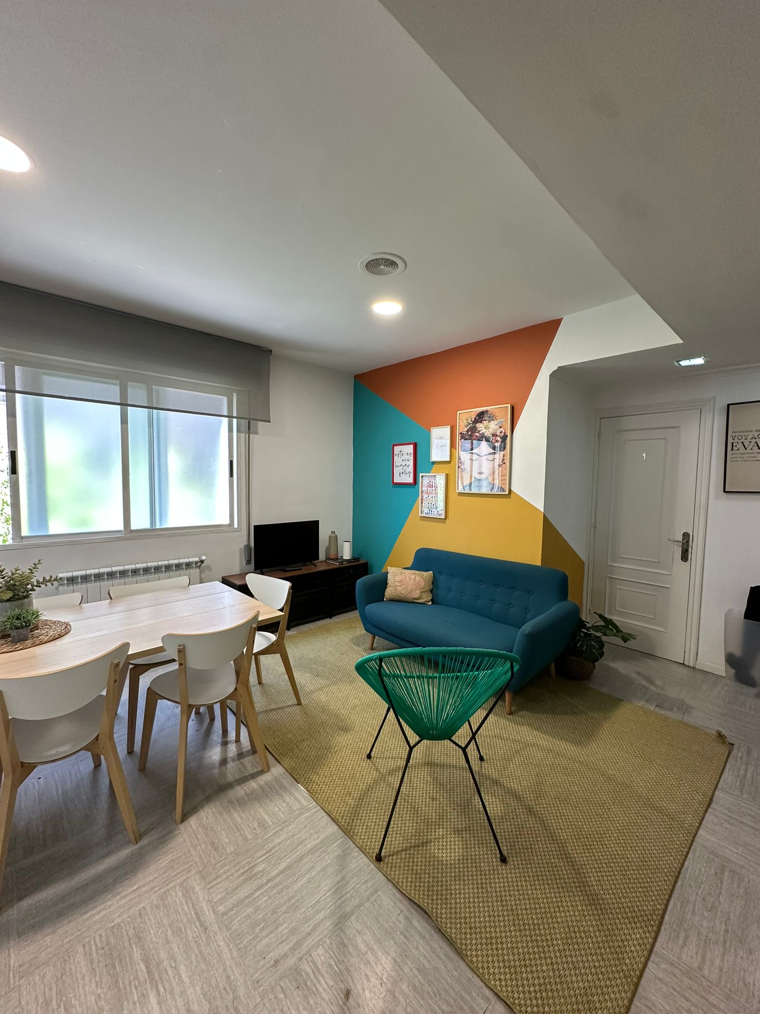 Salón renovado de Zamora 89 Urban Stay