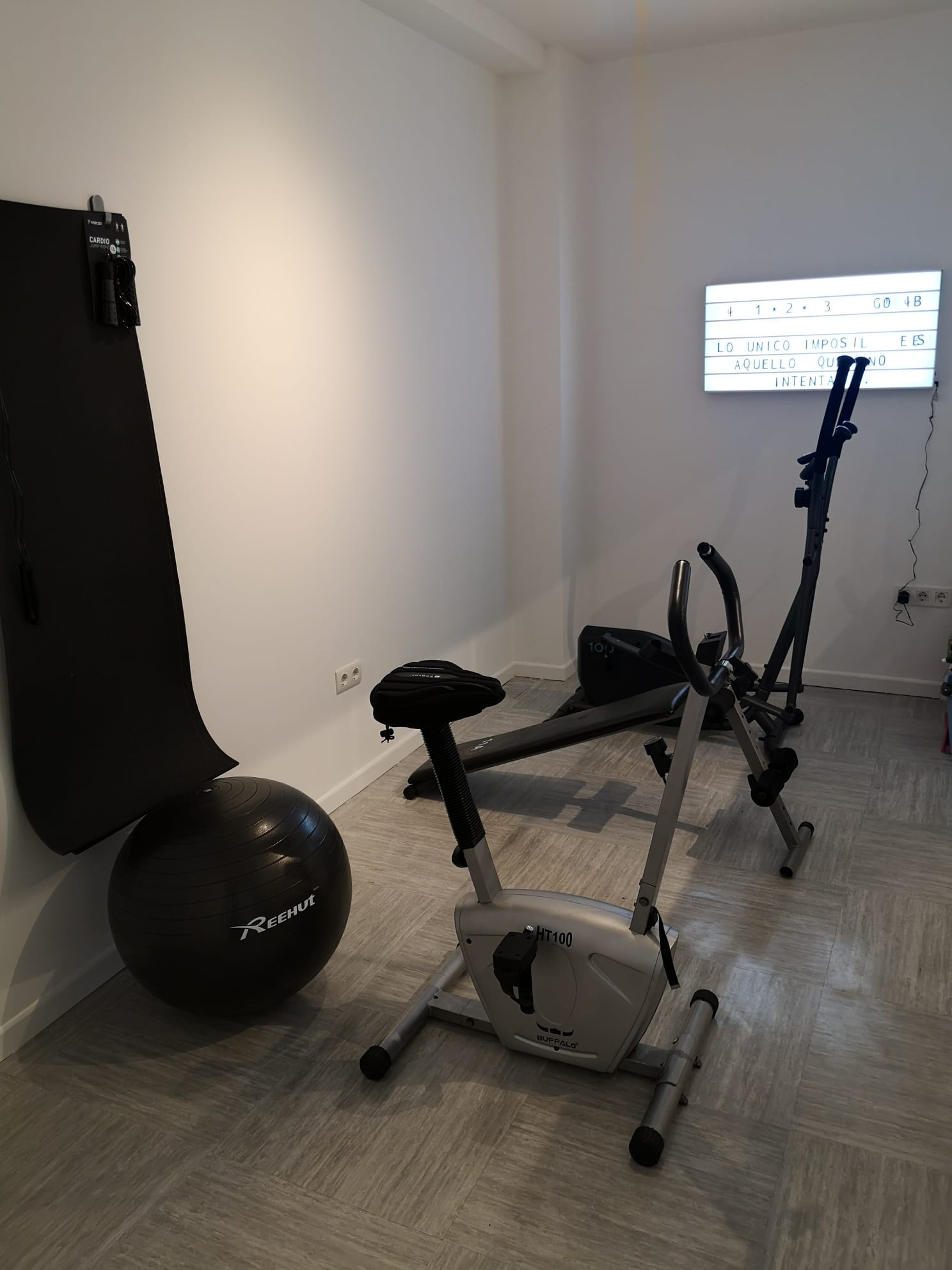 Espacio de ejercicio